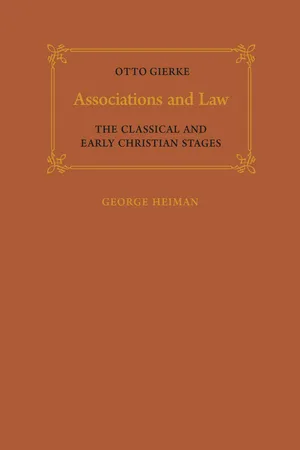 Associations and Law