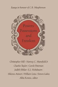 Powers, Possessions and Freedom_cover