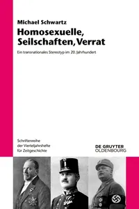 Homosexuelle, Seilschaften, Verrat_cover