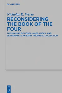 Reconsidering the Book of the Four_cover