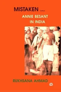 Mistaken… Annie Besant in India_cover