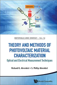 Theory and Methods of Photovoltaic Material Characterization_cover