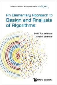 An Elementary Approach to Design and Analysis of Algorithms_cover