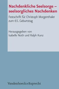 Nachdenkliche Seelsorge - seelsorgliches Nachdenken_cover