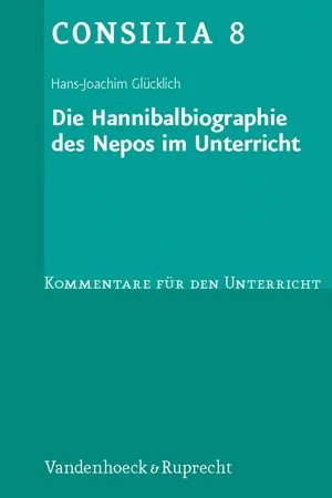 Die Hannibalbiographie des Nepos im Unterricht