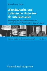 Westdeutsche und italienische Historiker als Intellektuelle?_cover