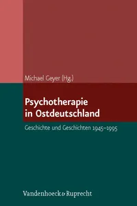 Psychotherapie in Ostdeutschland_cover