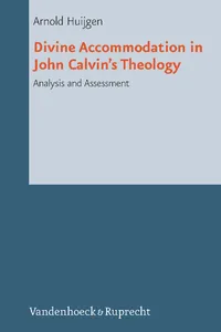 Divine Accommodation in John Calvin's Theology_cover