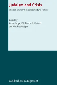 Judaism and Crisis_cover