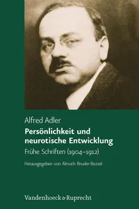 Persönlichkeit und neurotische Entwicklung_cover