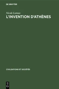 L'invention d'Athènes_cover