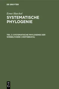 Systematische Phylogenie der Wirbelthiere_cover