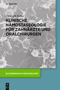 Klinische Hämostaseologie für Zahnärzte und Oralchirurgen_cover