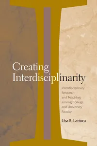 Creating Interdisciplinarity_cover