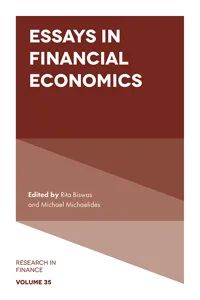 Essays in Financial Economics_cover