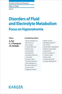 Disorders of Fluid and Electrolyte Metabolism_cover