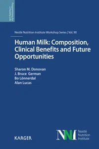 Human Milk: Composition, Clinical Benefits and Future Opportunities_cover