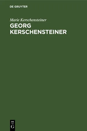 Georg Kerschensteiner