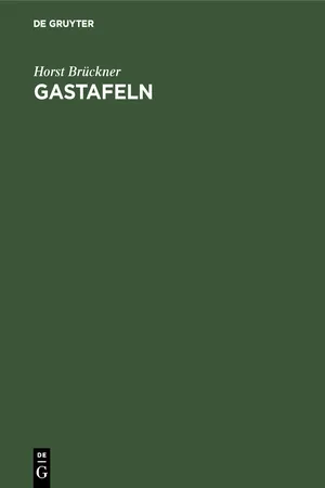 Gastafeln