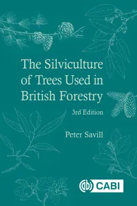 Silviculture of Trees Used in British Forestry, The_cover