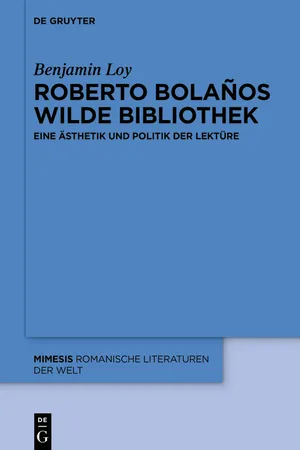 Roberto Bolaños wilde Bibliothek