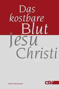 Das kostbare Blut Jesu Christi_cover