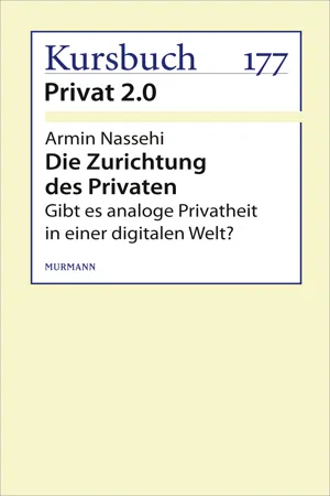 Die Zurichtung des Privaten