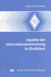 Aspekte der Informationsentwicklung im Erzähltext_cover