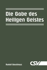 Die Gabe des Heiligen Geistes_cover