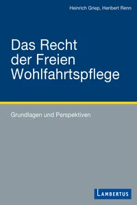 Das Recht der Freien Wohlfahrtspflege_cover