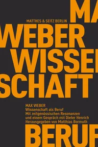 Wissenschaft als Beruf_cover