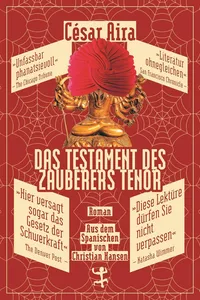 Das Testament des Zauberers Tenor_cover