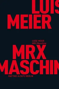 MRX Maschine_cover