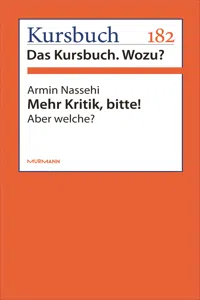 Mehr Kritik, bitte!_cover