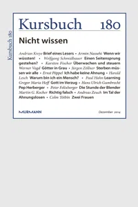 Kursbuch 180_cover