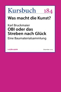 OBI oder das Streben nach Glück_cover