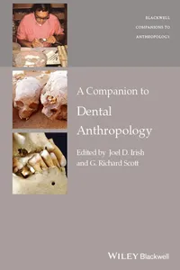 A Companion to Dental Anthropology_cover