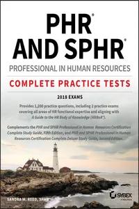 PHR and SPHR Professional in Human Resources Certification Complete Practice Tests_cover