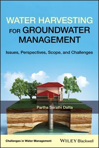 Water Harvesting for Groundwater Management_cover