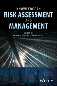 Knowledge in Risk Assessment and Management_cover