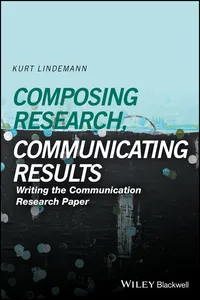 Composing Research, Communicating Results_cover