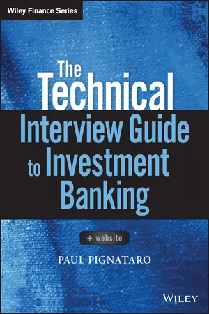 The Technical Interview Guide to Investment Banking