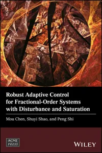 Robust Adaptive Control for Fractional-Order Systems with Disturbance and Saturation_cover
