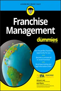Franchise Management For Dummies_cover