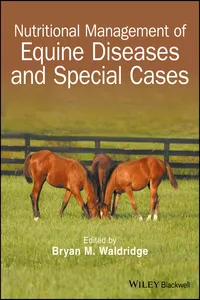 Nutritional Management of Equine Diseases and Special Cases_cover