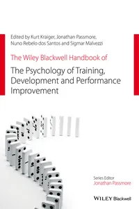 The Wiley Blackwell Handbook of the Psychology of Training, Development, and Performance Improvement_cover