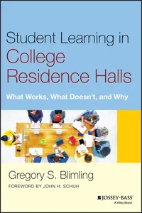 Student Learning in College Residence Halls_cover