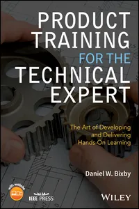 Product Training for the Technical Expert_cover