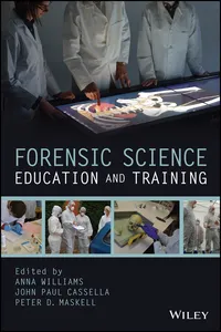 Forensic Science Education and Training_cover