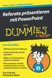 Referate präsentieren mit PowerPoint für Dummies Junior_cover